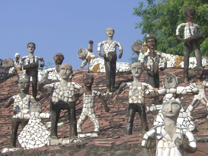 Khu vườn đá Nek Chand3