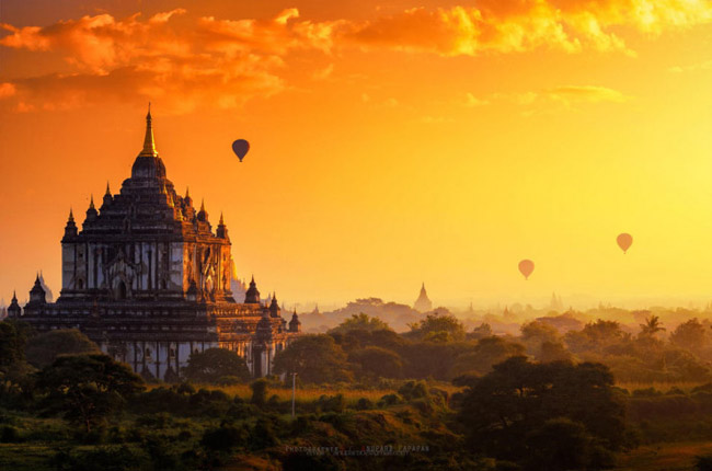 hoàng hôn đỉnh mandalay2